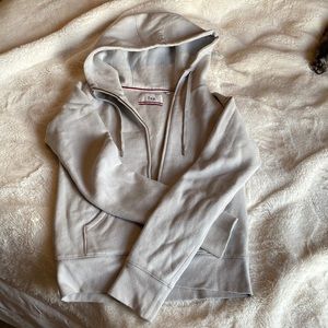 Grey TNA Zip Up Hoodie